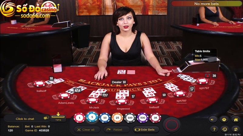 chiến thuật để thắng Blackjack trong Casino 